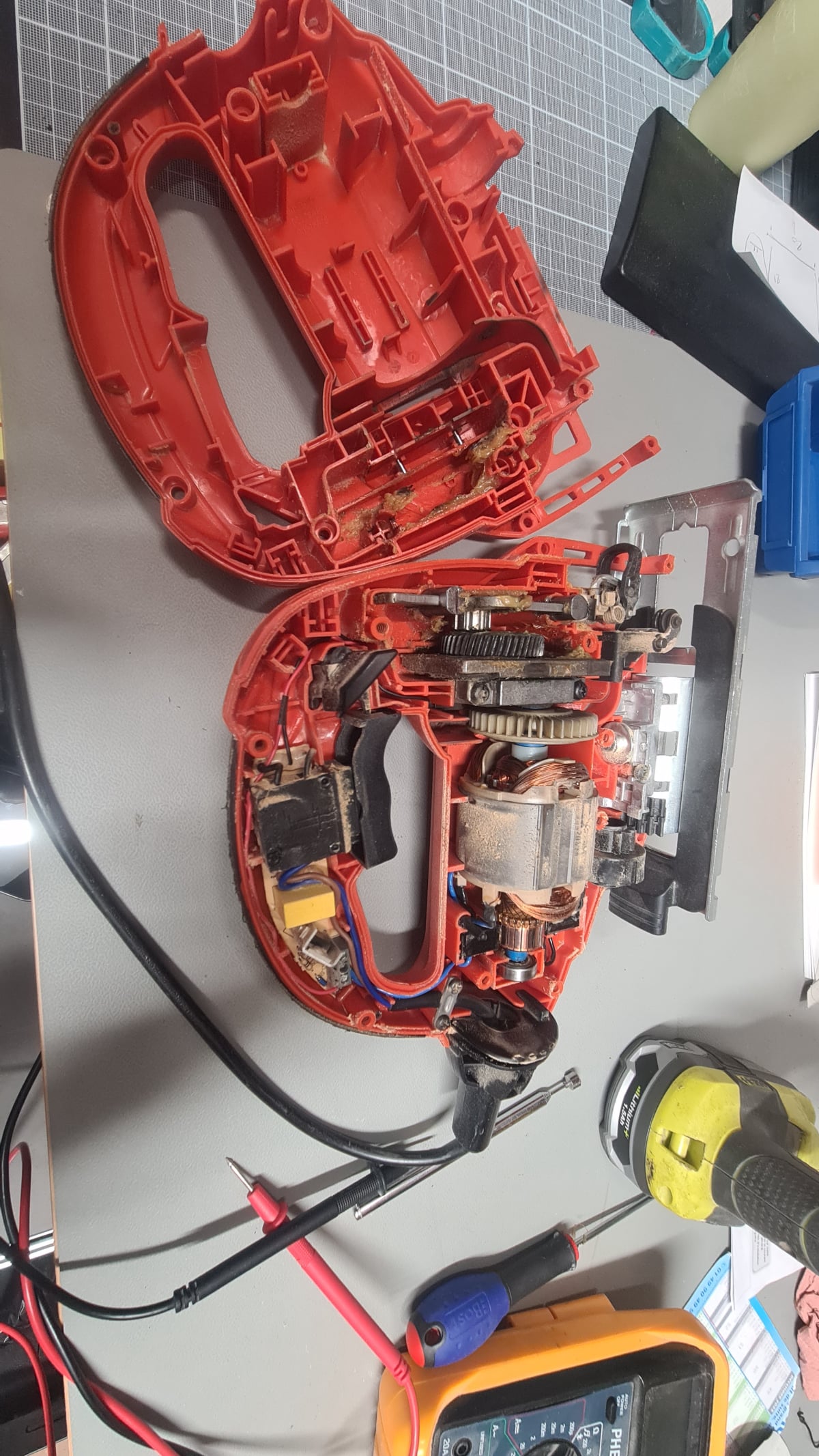 Maintenance Scie sauteuse - AVANT