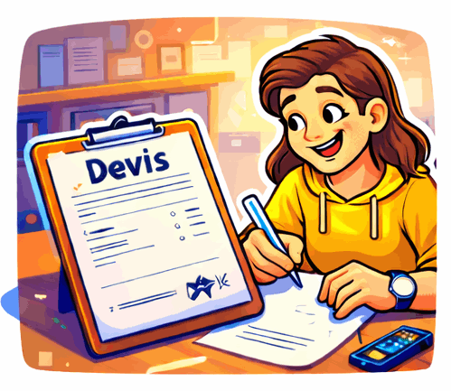 etape 4 - acceptation devis