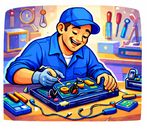 etape 5 - réparation