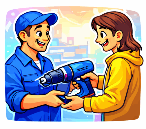 etape 6 - restitution de l'appareil réparé